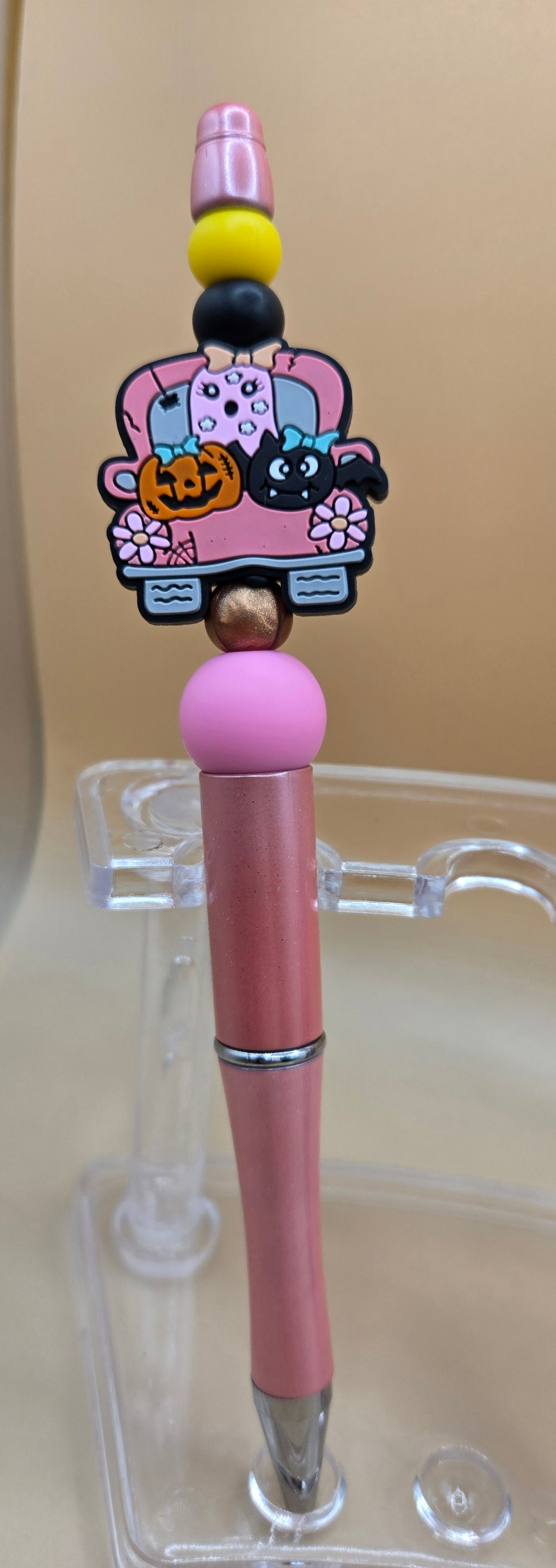 Ghosty and Friends Beaded Pen