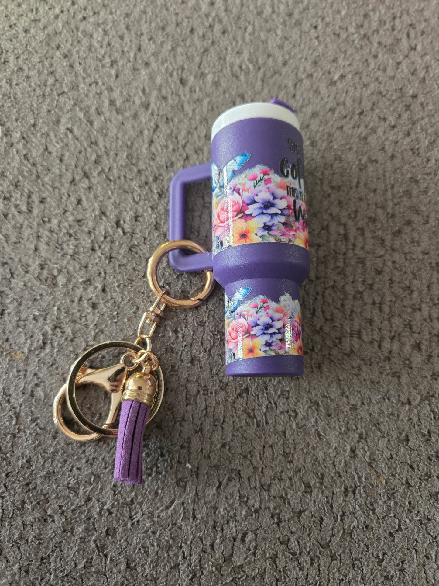 Mini Stanley Keychain Coffee and Wine