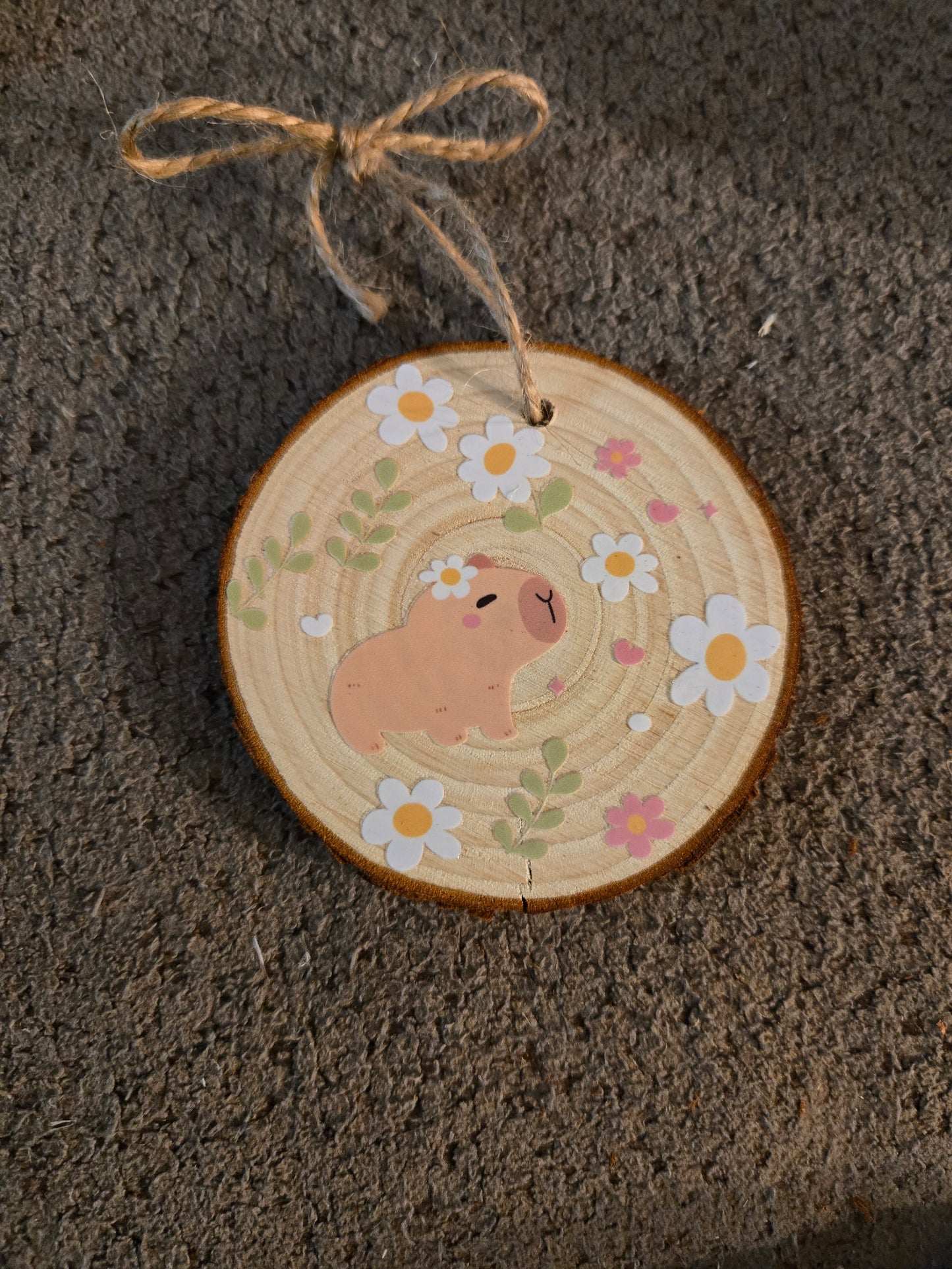 Wooden Animal Ornament
