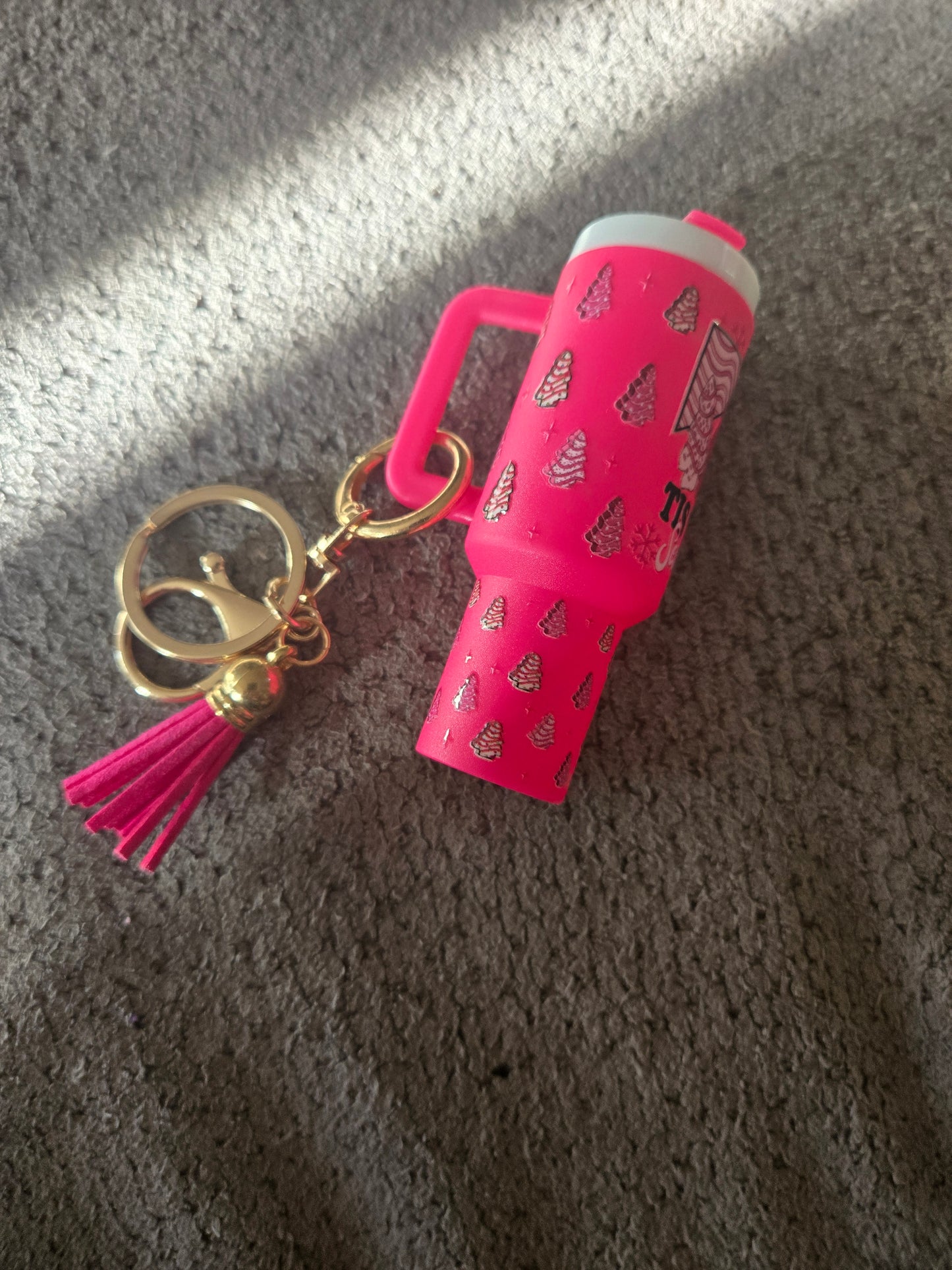 Mini Stanley Keychain Tis the Season Cake 2