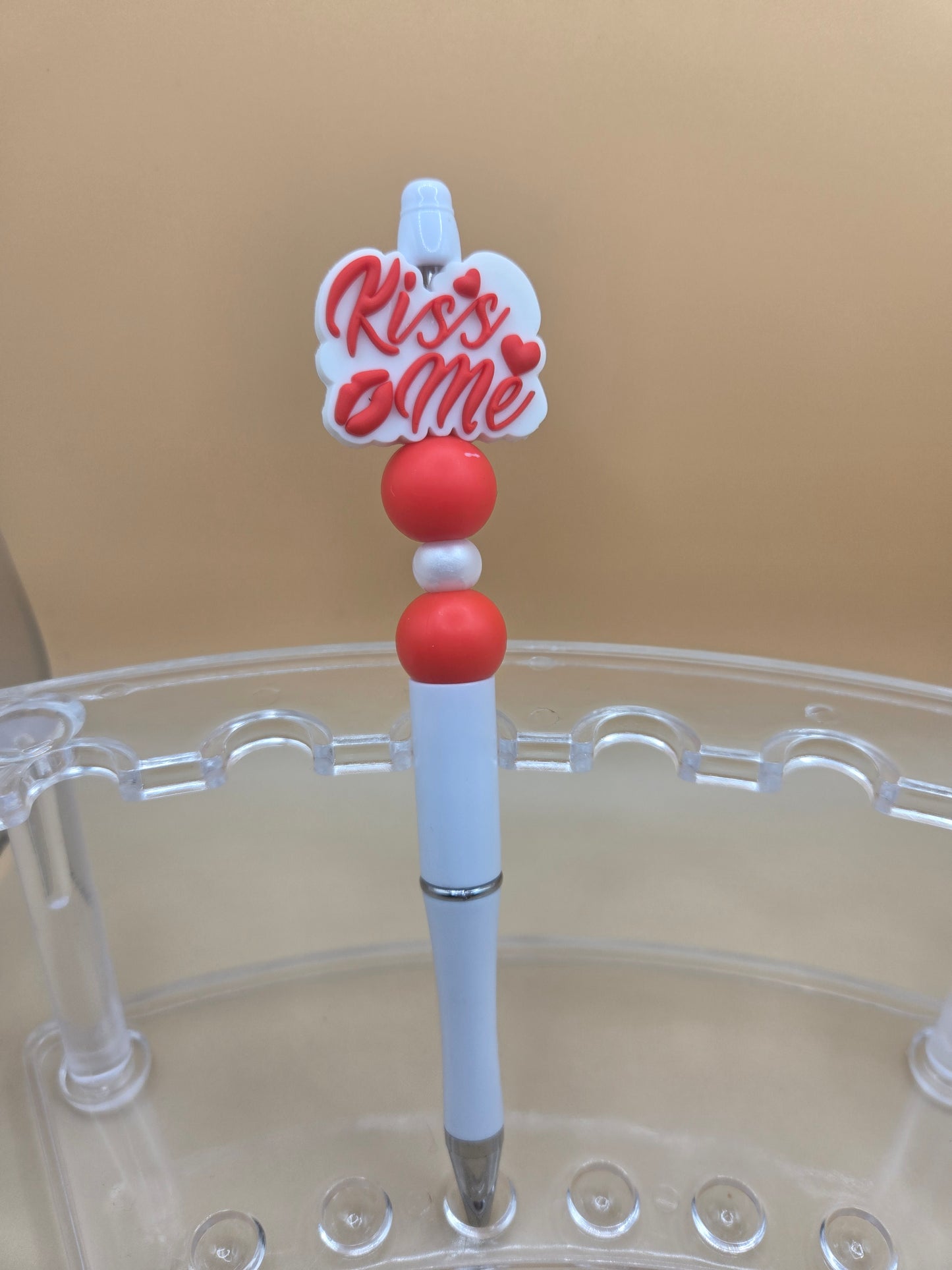 Kiss Me Beaded Pen 2
