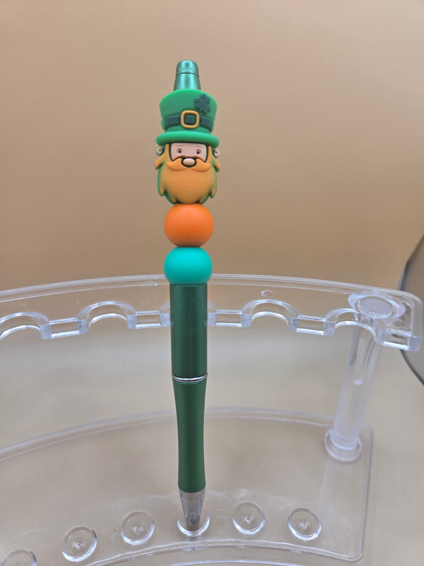 Gnome Beaded Pen 3