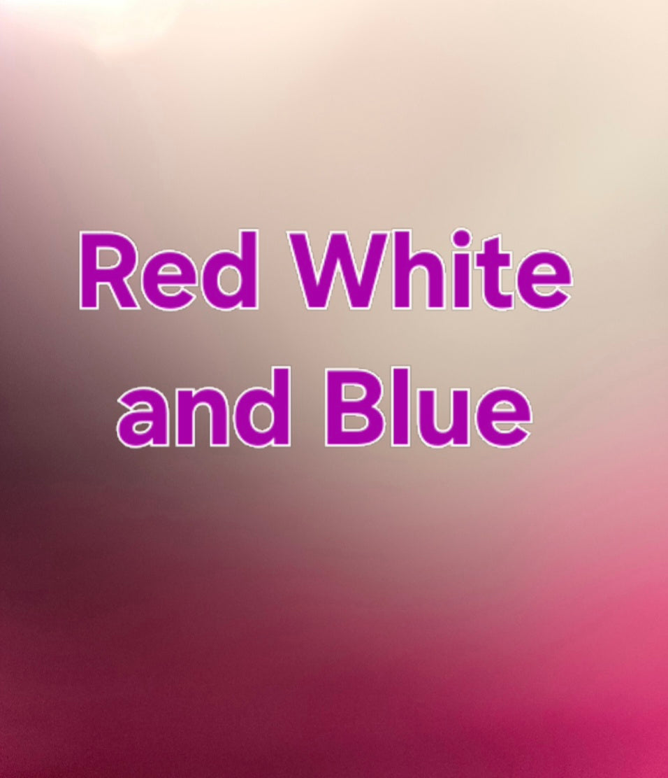 Patriotic/Red White & Blue