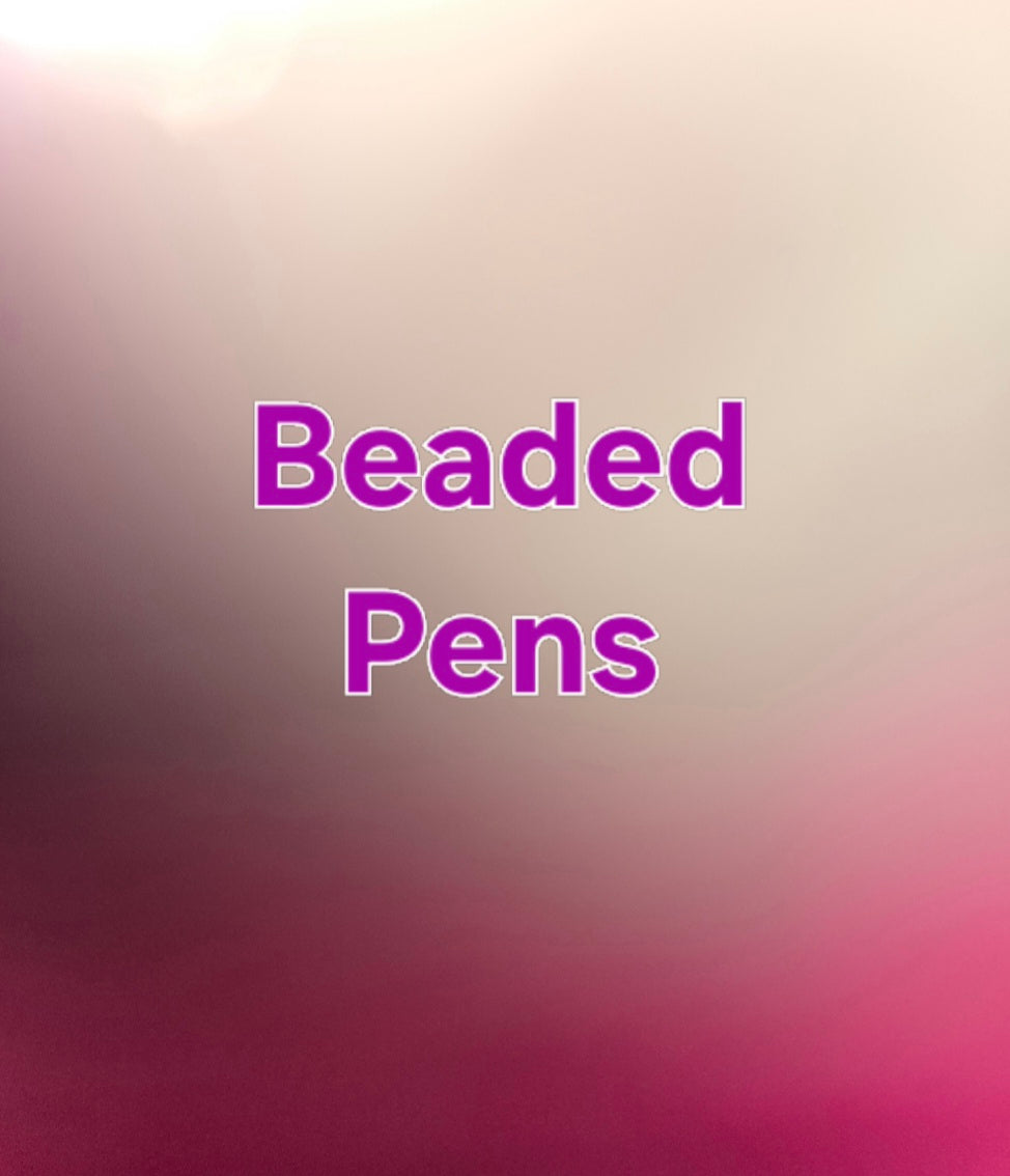 Beaded Pens