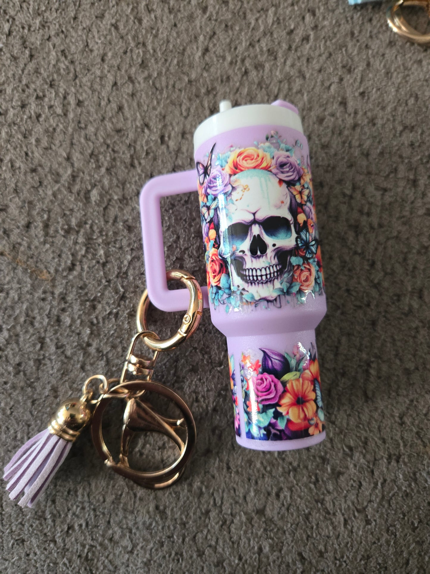 Mini Stanley Keychain Skulls