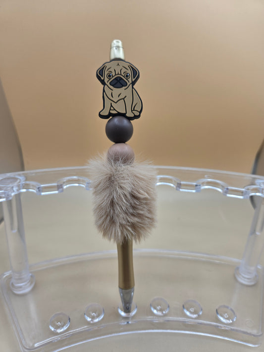 Pup Beaded Pen 2