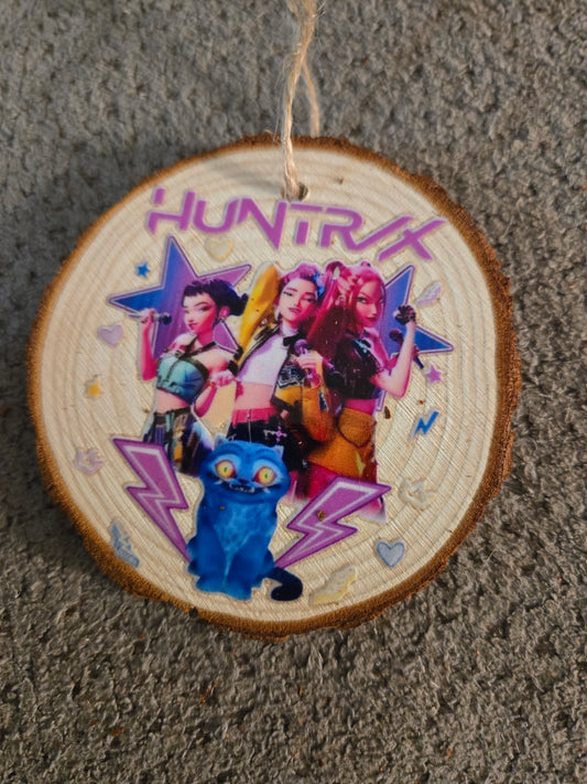 Wooden Kpop 2 Ornament