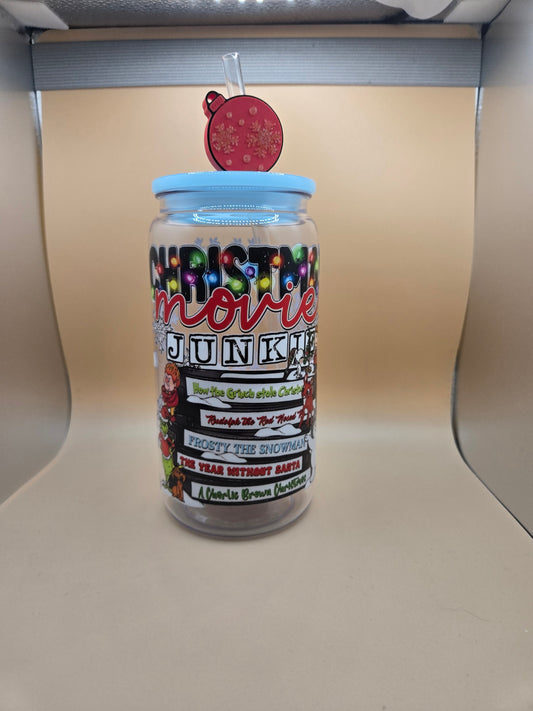 Christmas Movie Junkie with Topper