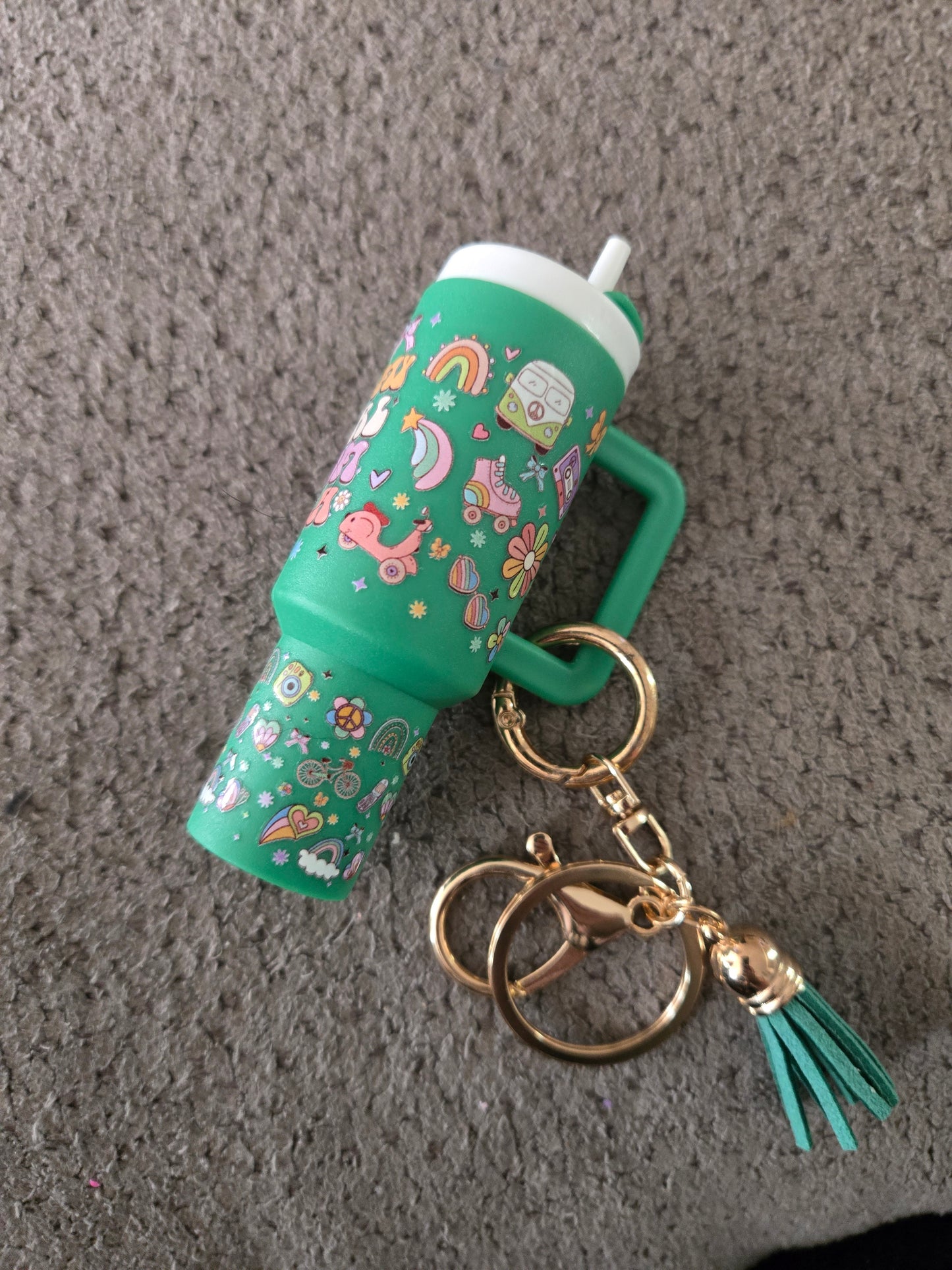 Mini Stanley Keychain Girl Mom