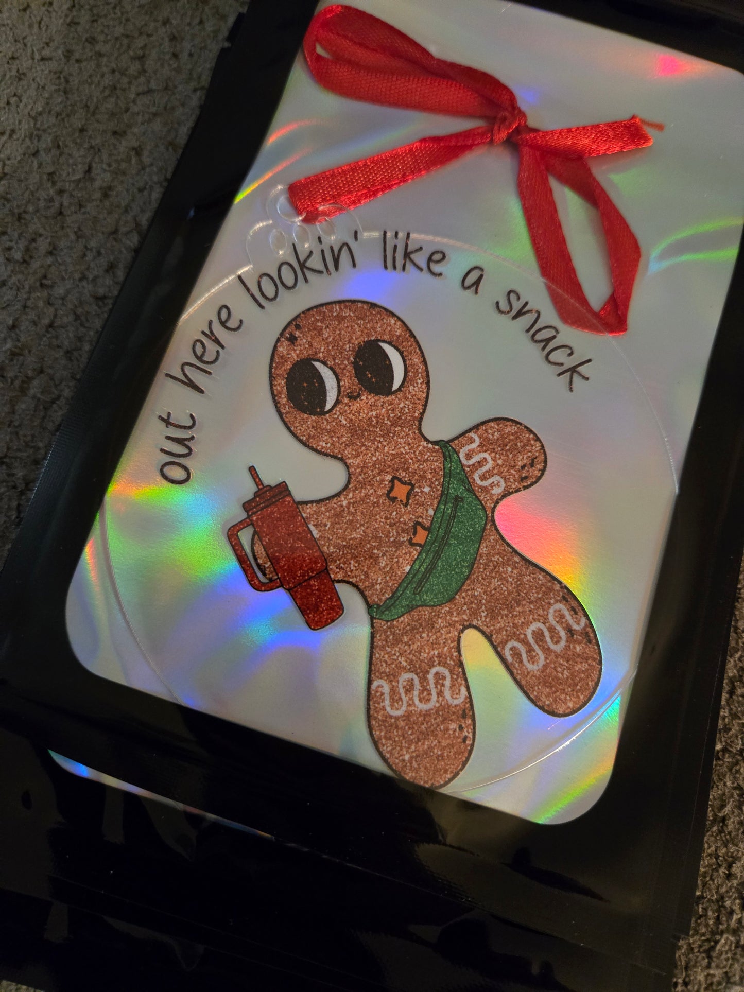 Out Here Looking Like a Snack 4 inch Ornament