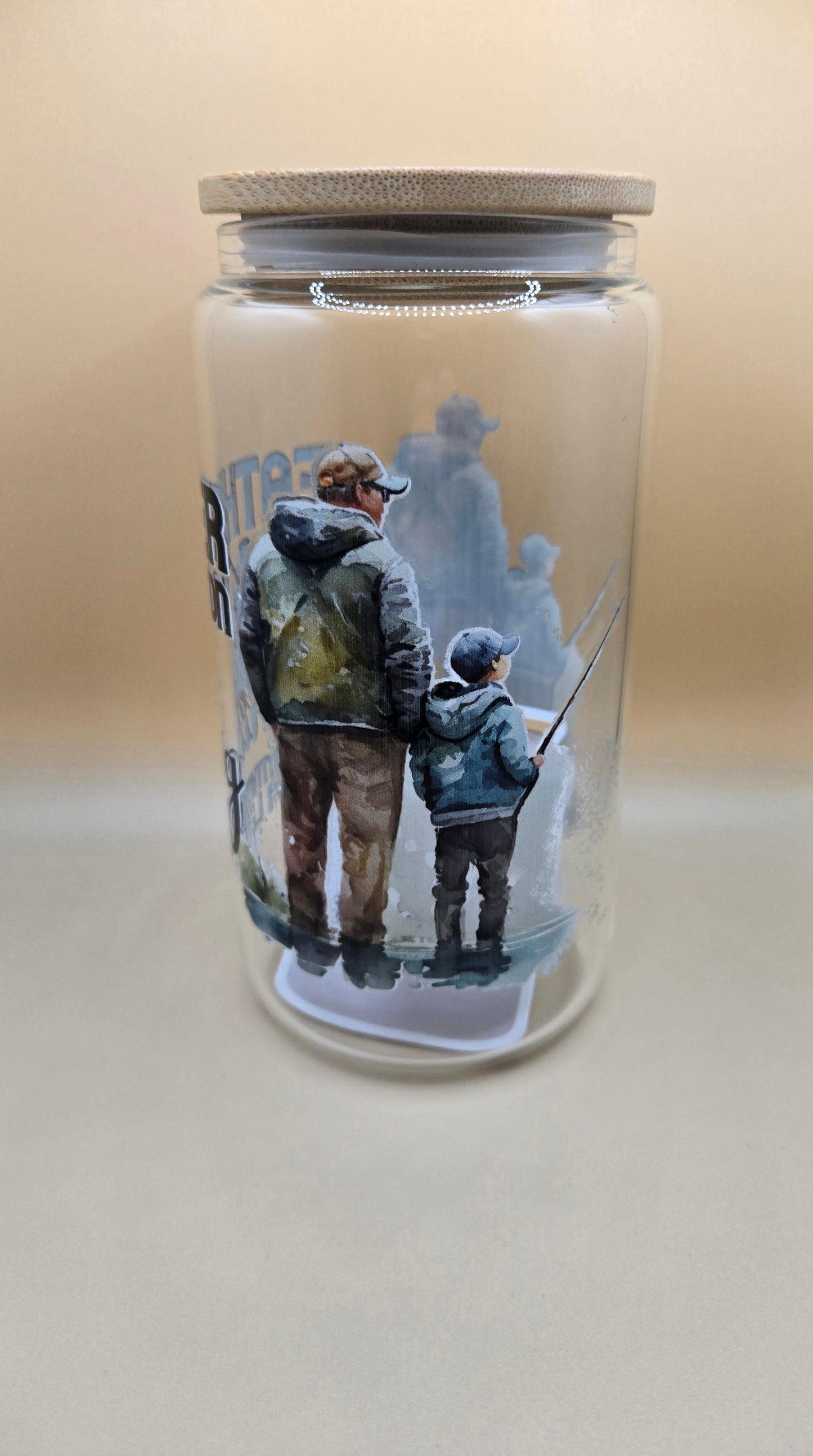Father and Son Fishing
