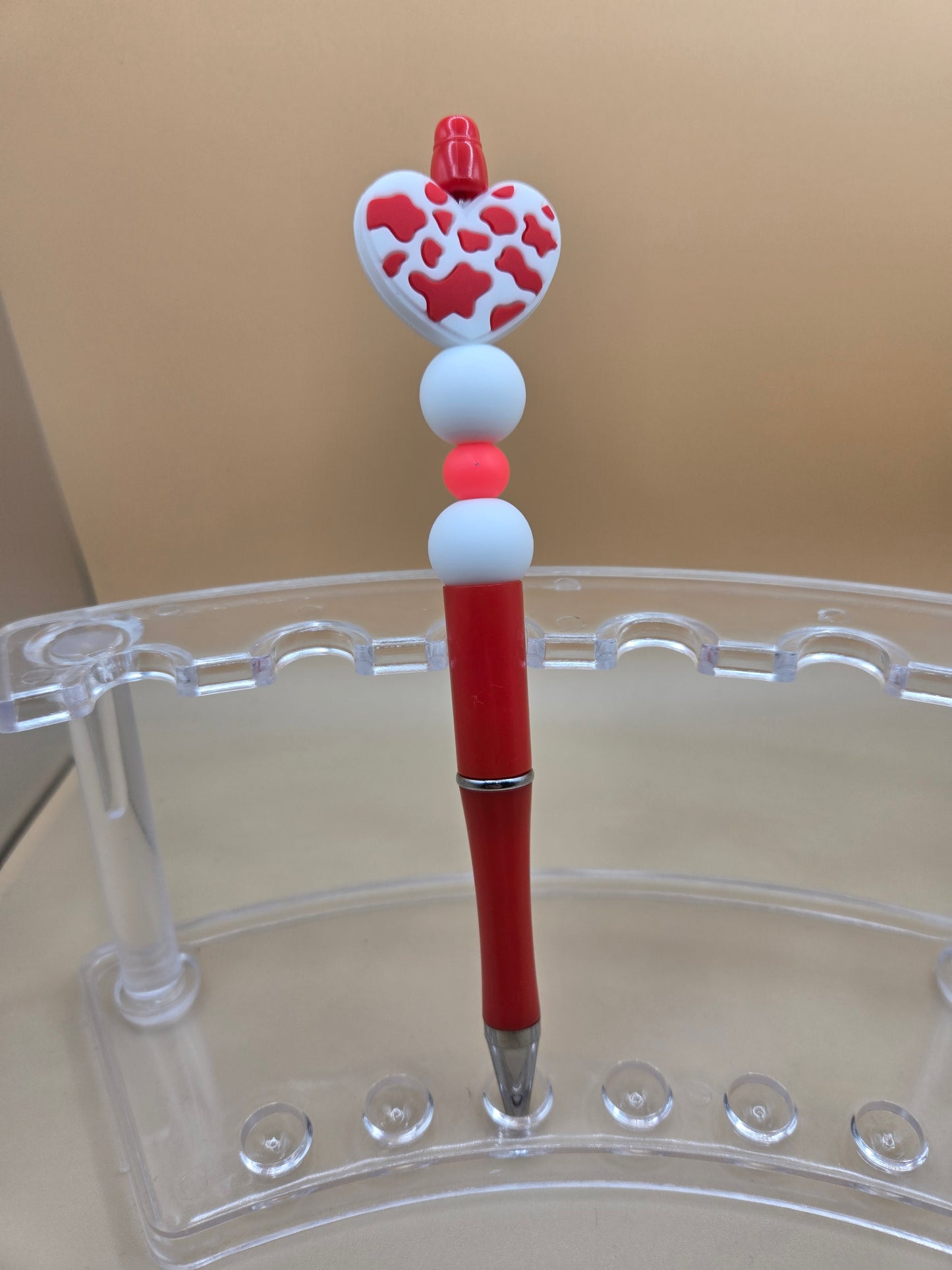 Heart Beaded Pen