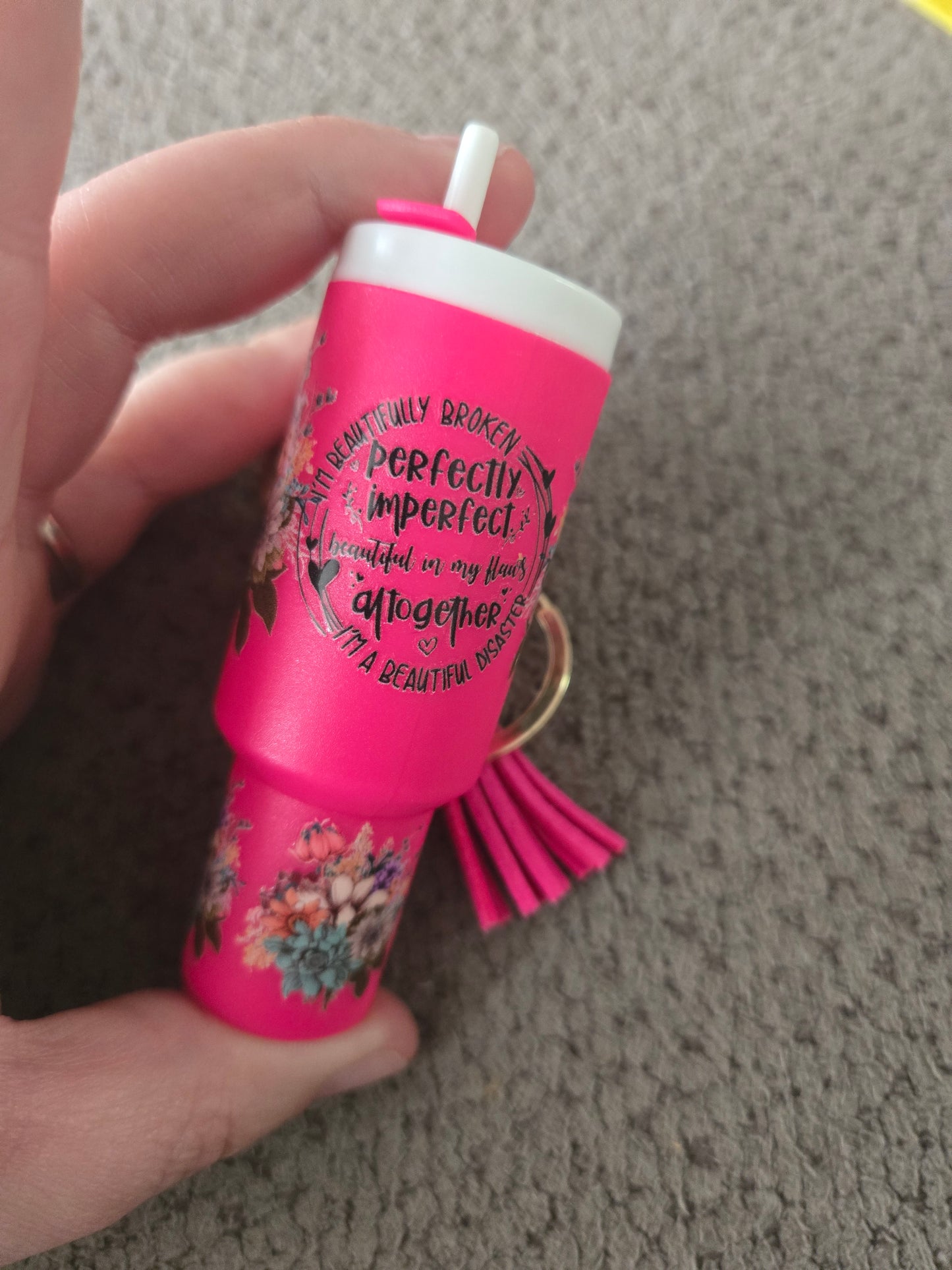 Mini Stanley Keychain Perfectly Imperfect