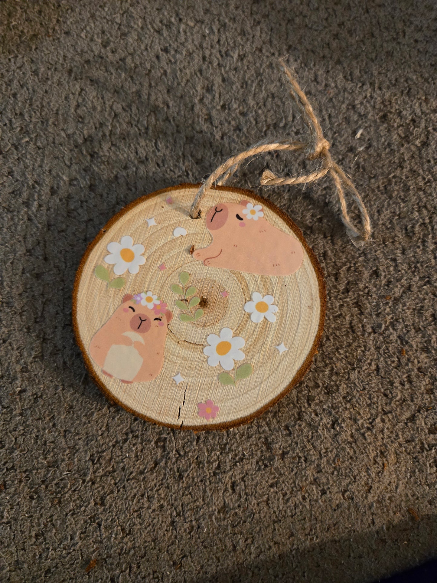 Wooden Animal Ornament