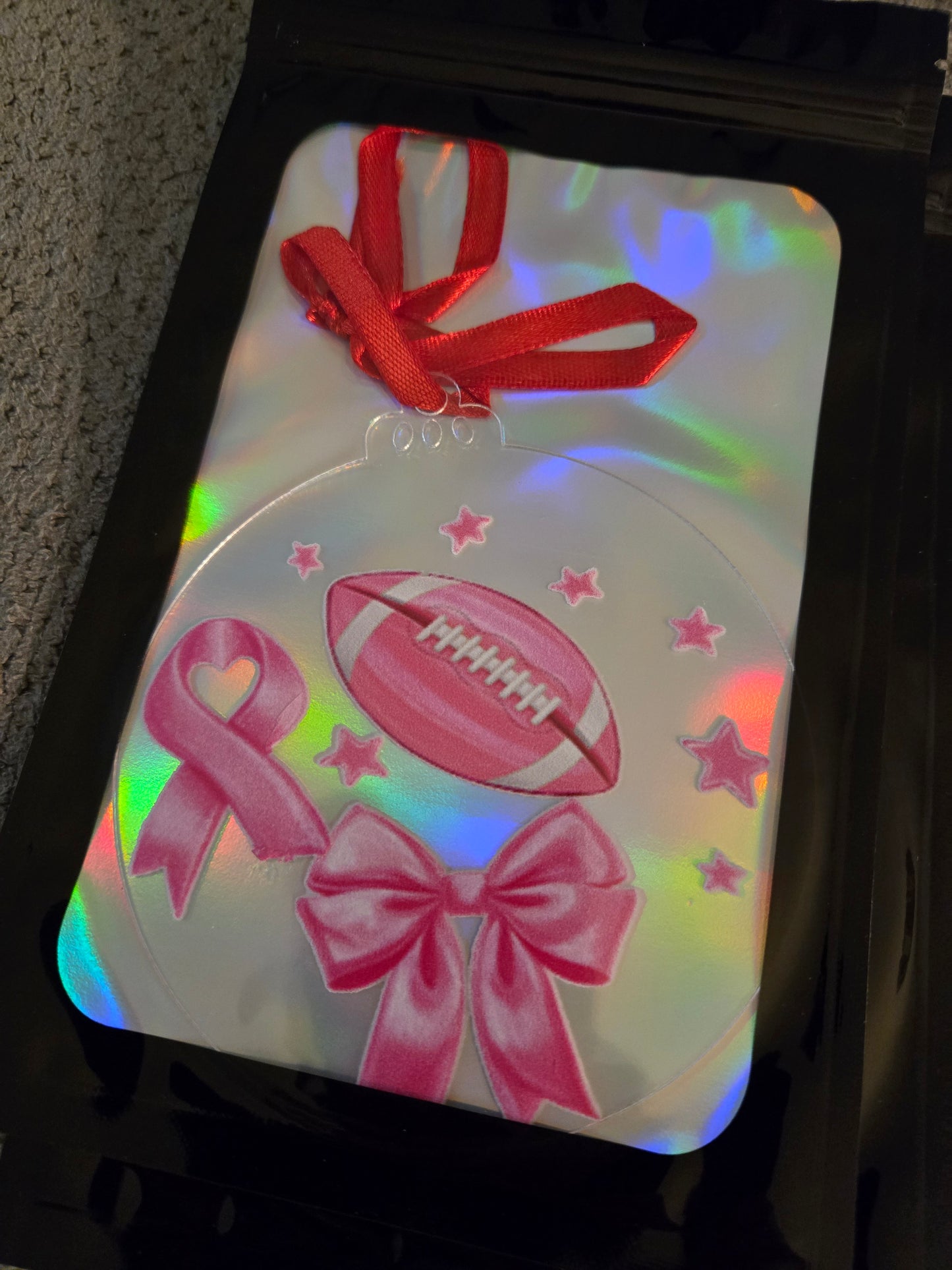 Breast Cancer Awareness 4 inch Ornament