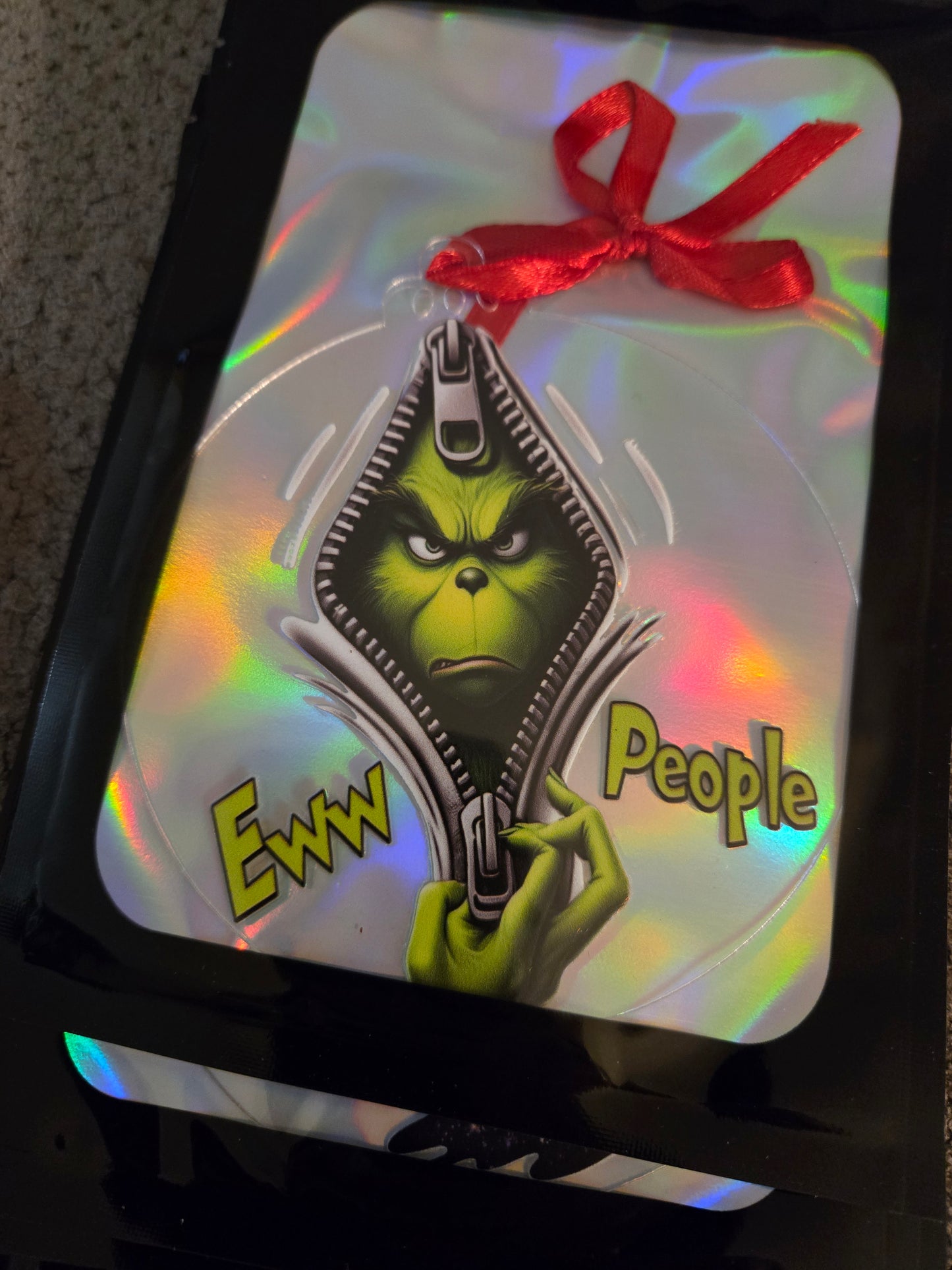 Grinch Eww People 4 inch Ornament