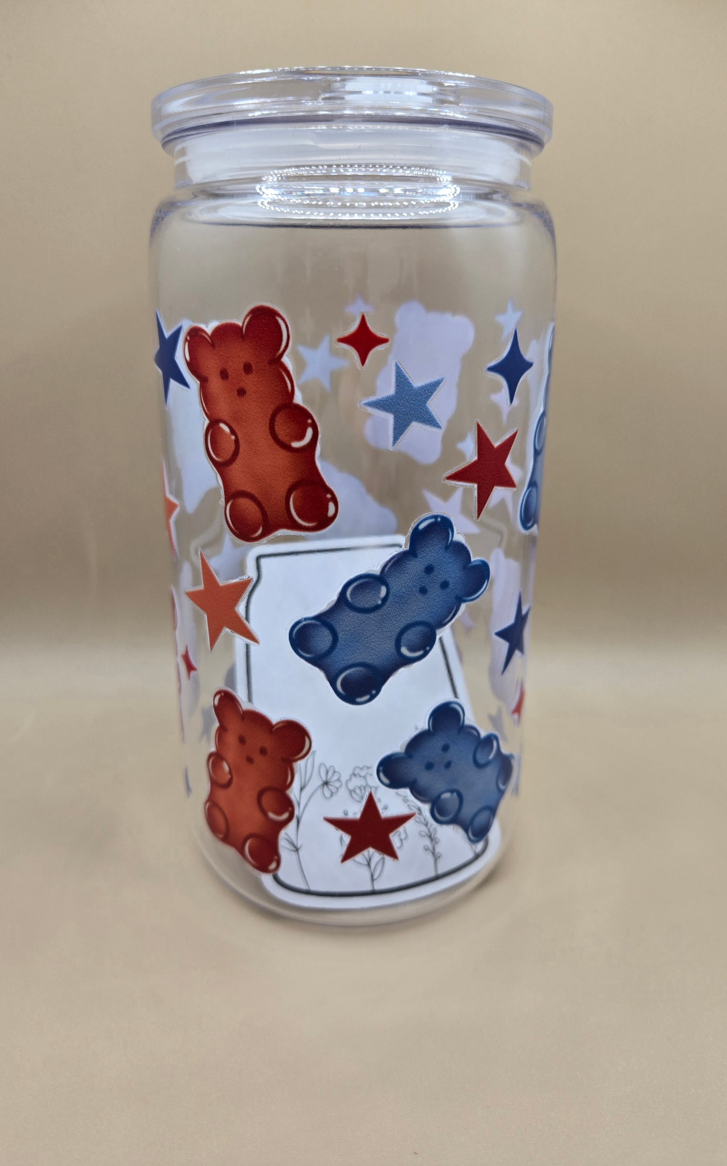 Red and Blue Gummy Bears