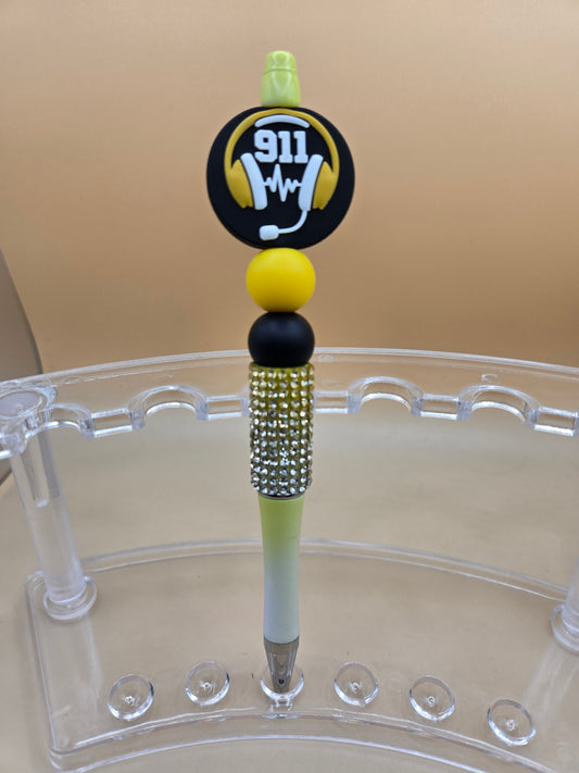 Beaded 911 Pen