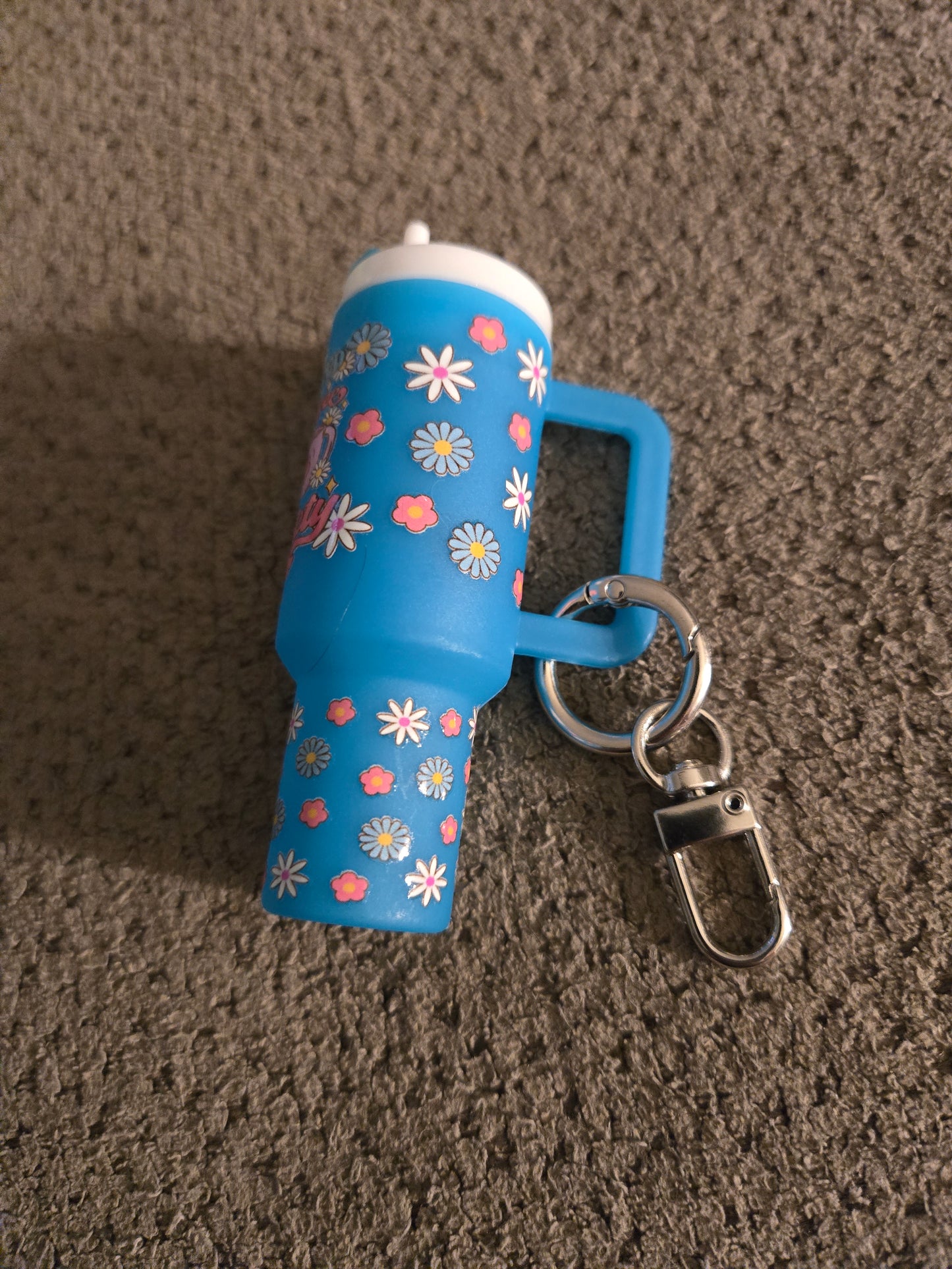 Mini Stanley Keychain Coffee and Anxiety