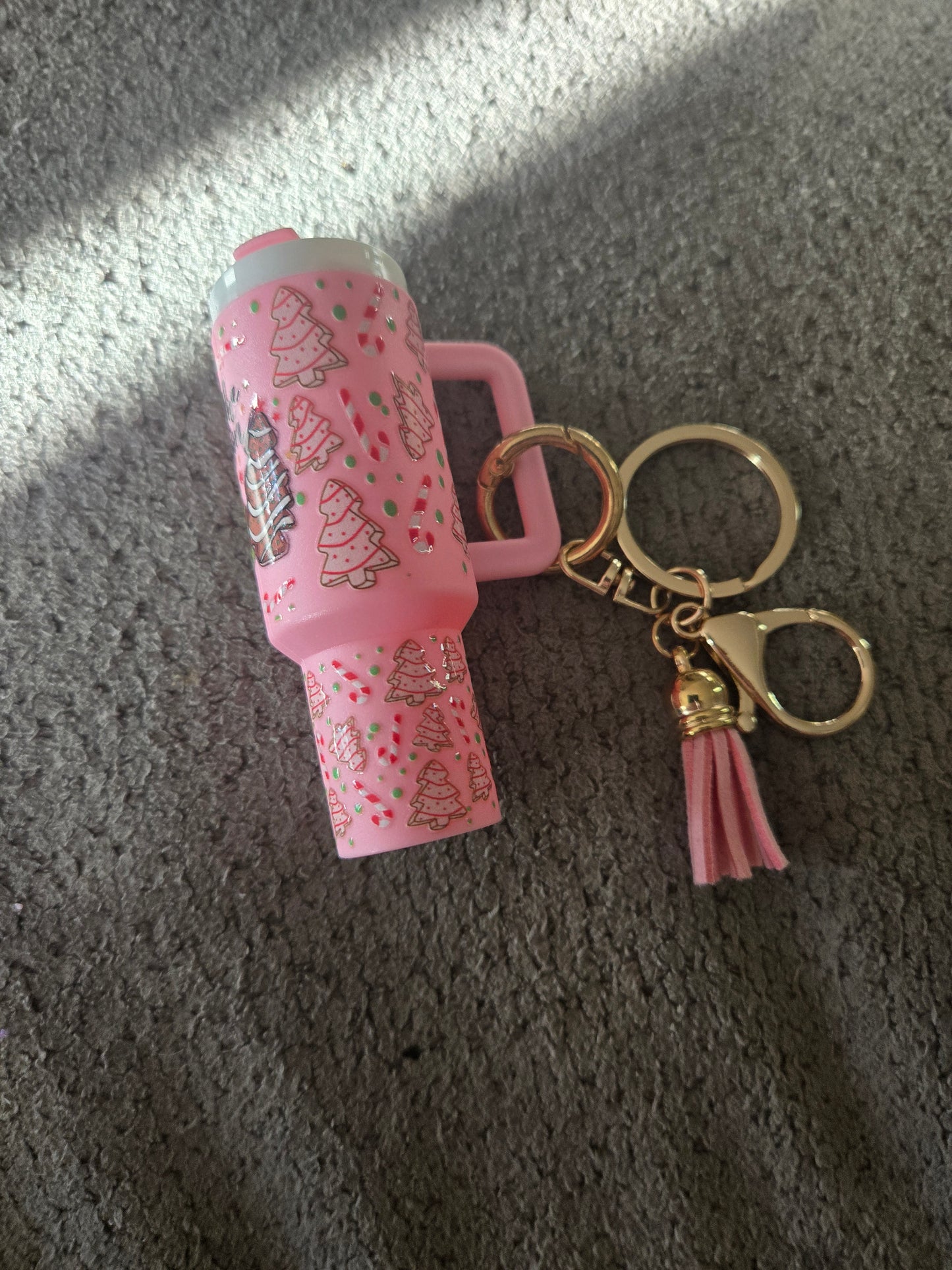 Mini Stanley Keychain Tis the Season Cake