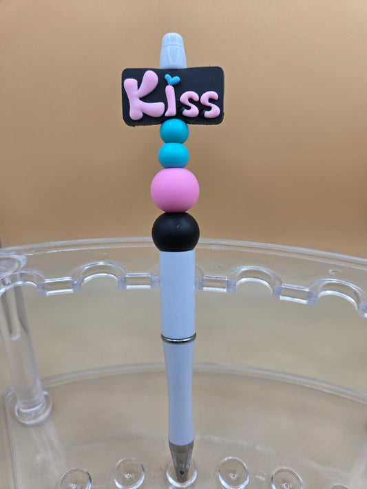 Kiss Beaded Pen