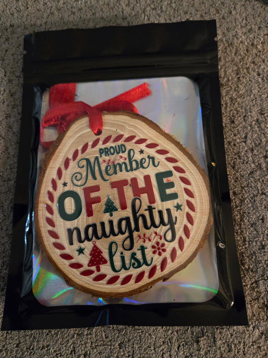 Wooden Proud Member of...Ornament