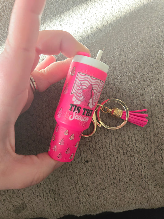 Mini Stanley Keychain Tis the Season Cake 2