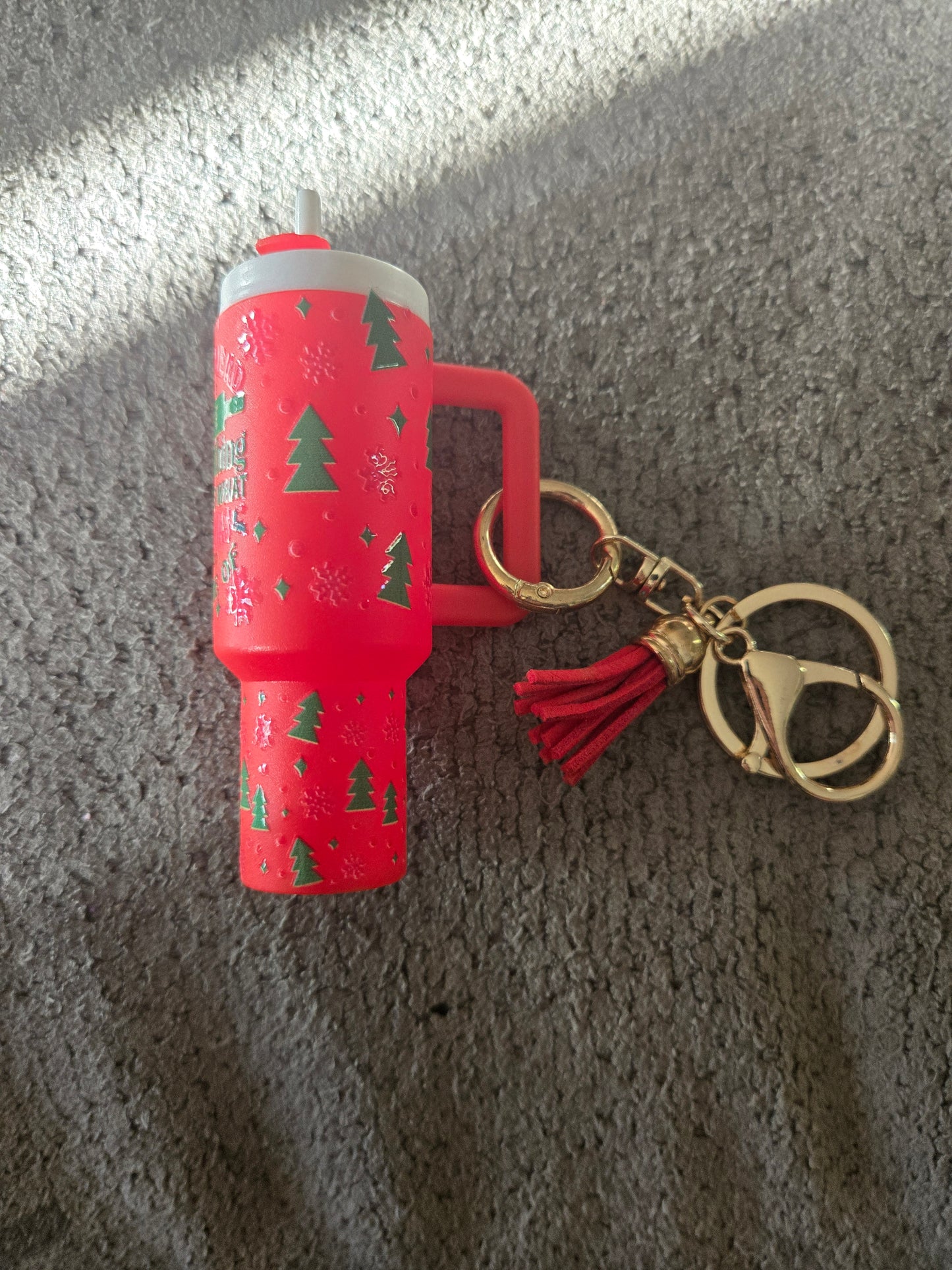 Mini Stanley Keychain Christmas is Made of