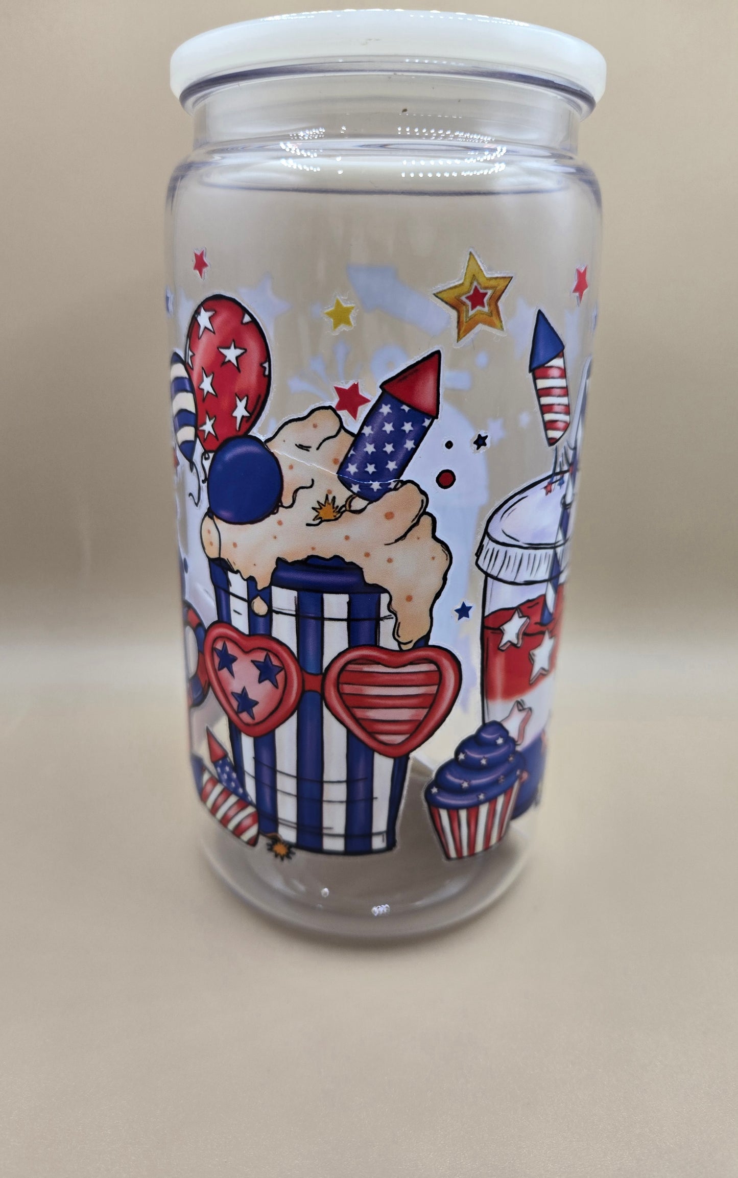 Red White and Blue Drinks