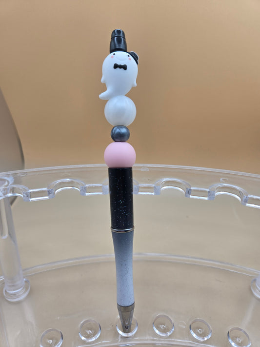 Ghosty Beaded Pen