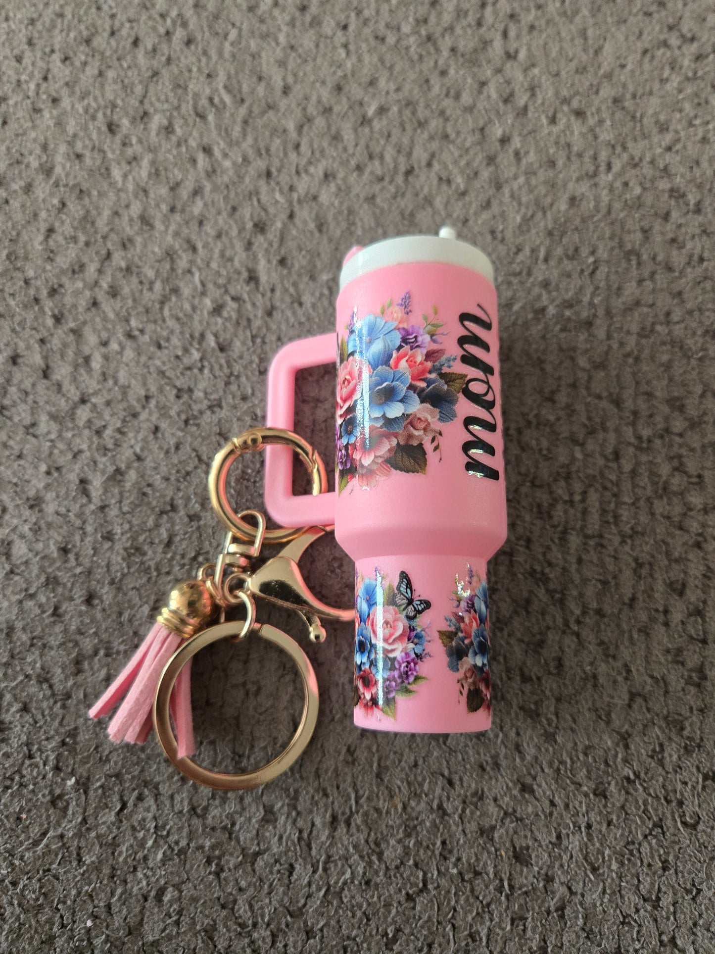 Mini Stanley Keychain Mom