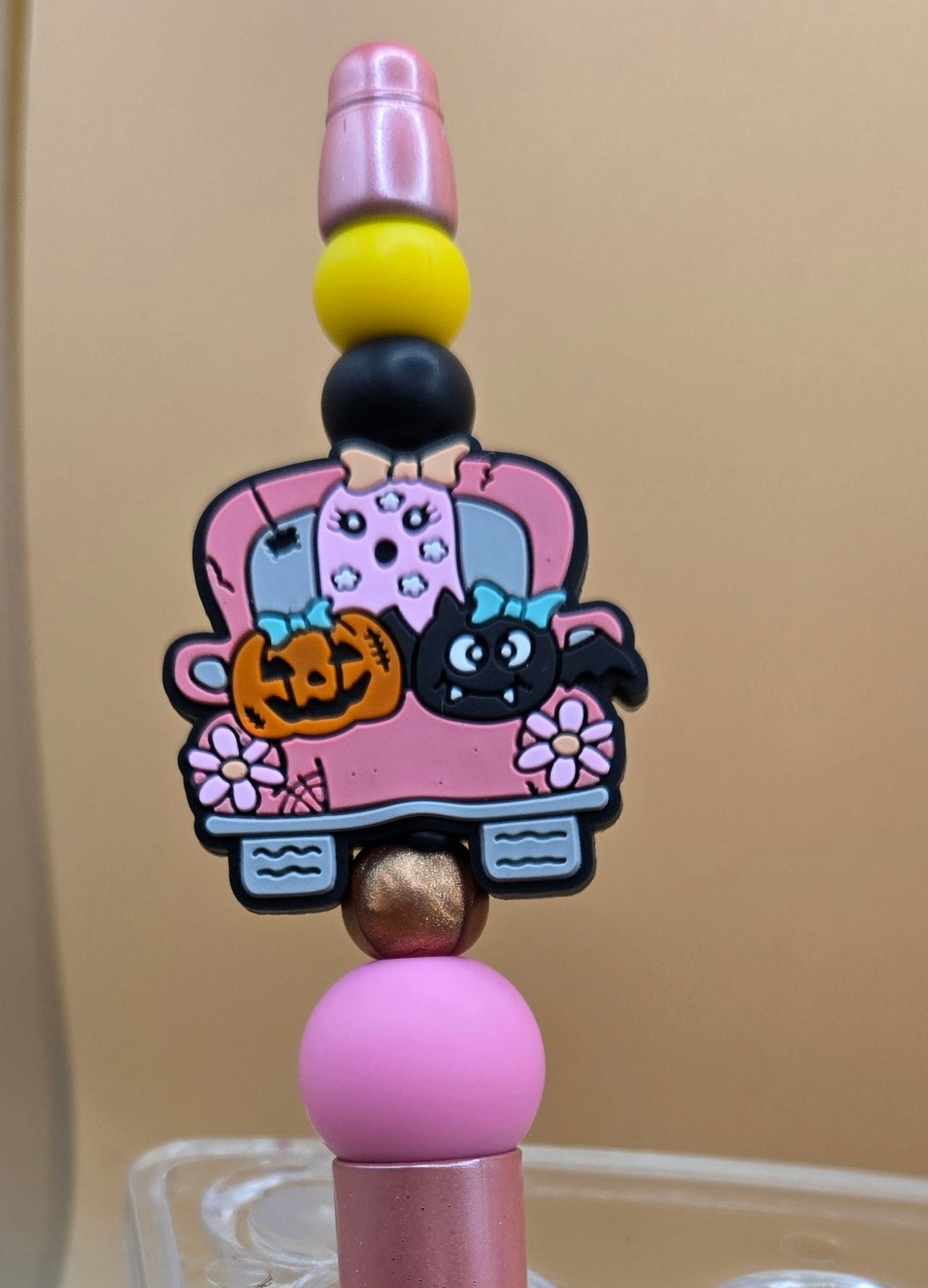 Ghosty and Friends Beaded Pen