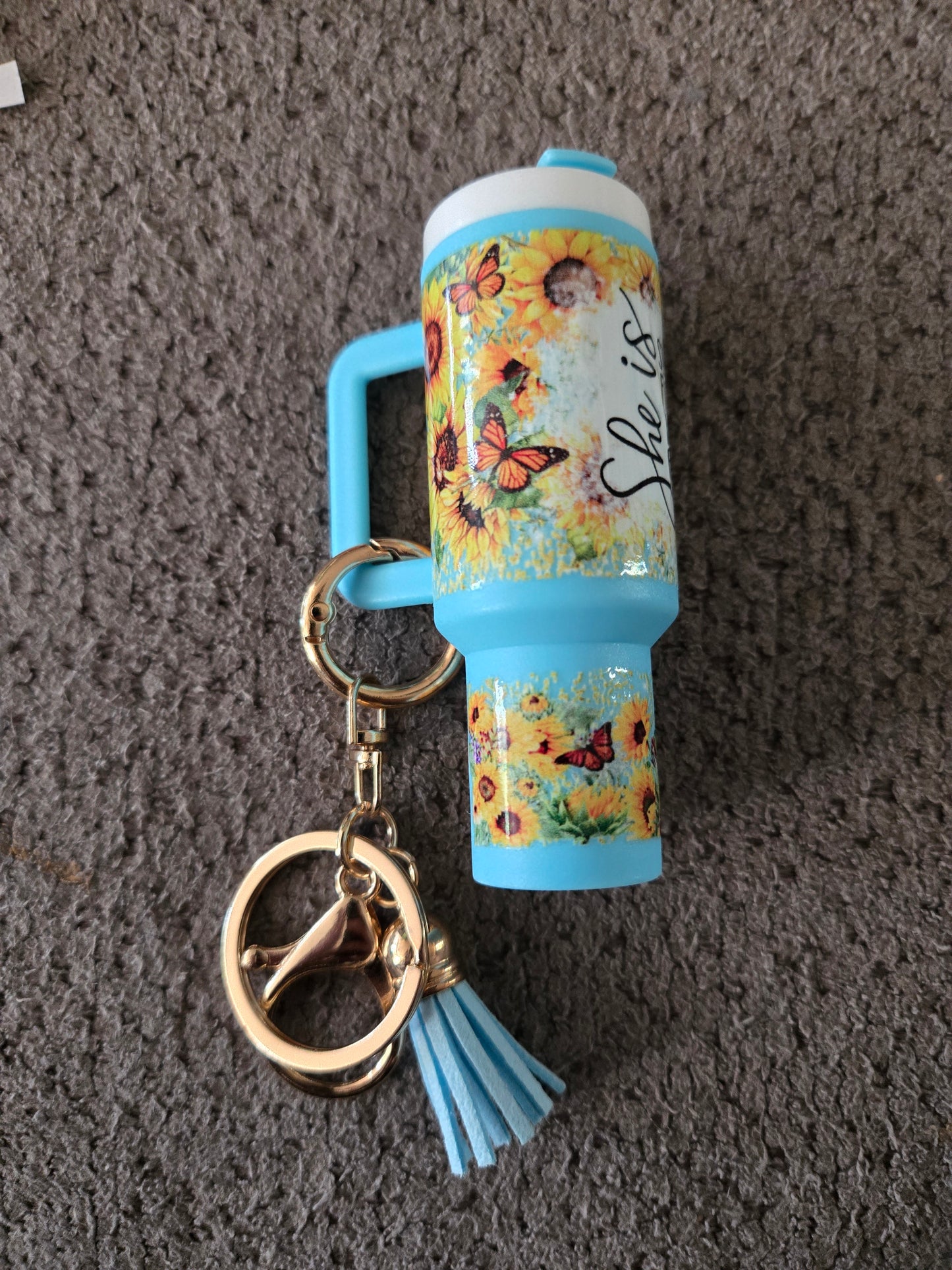 Mini Stanley Keychain She Is..