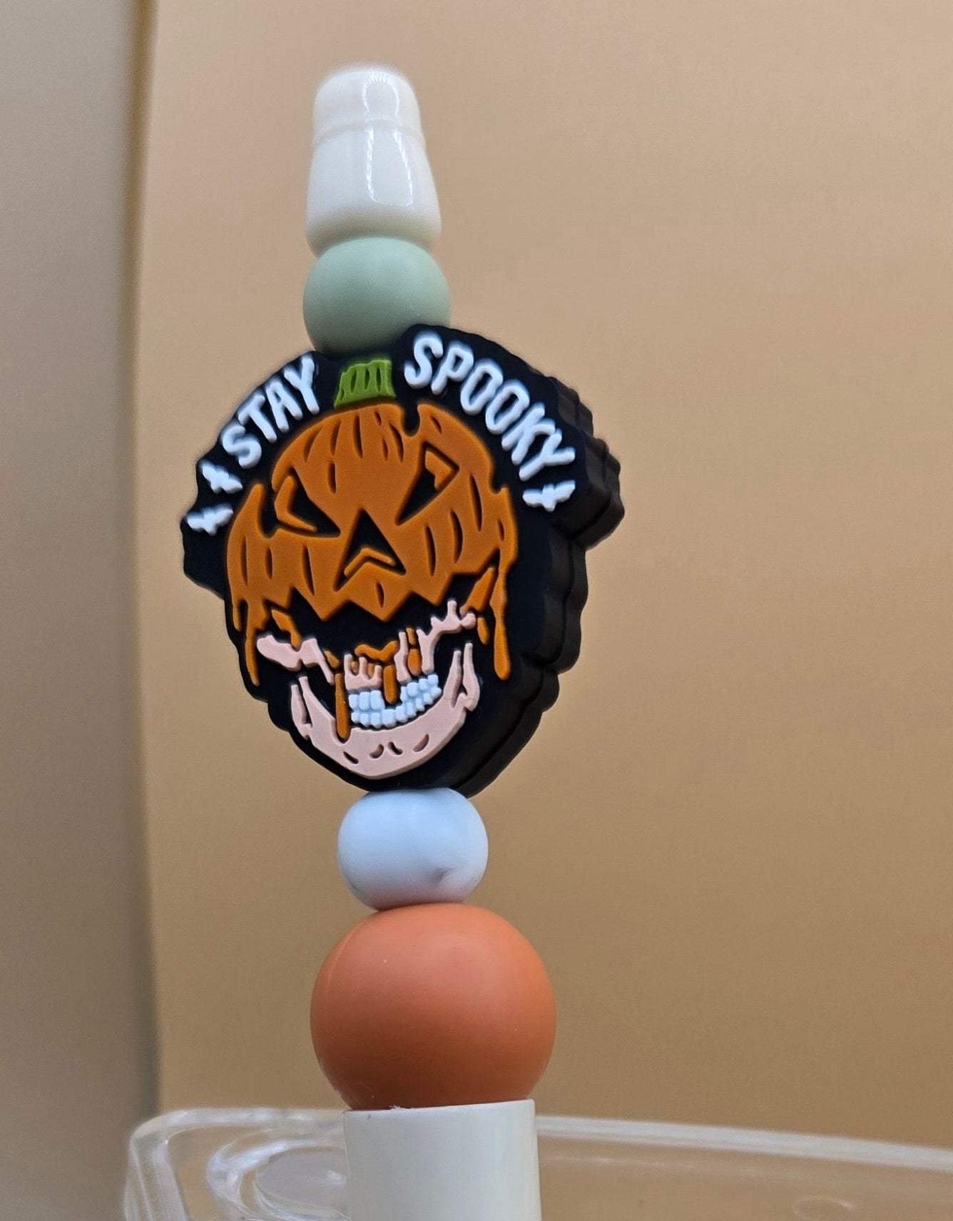 Stay Spooky Beaded Pen 2