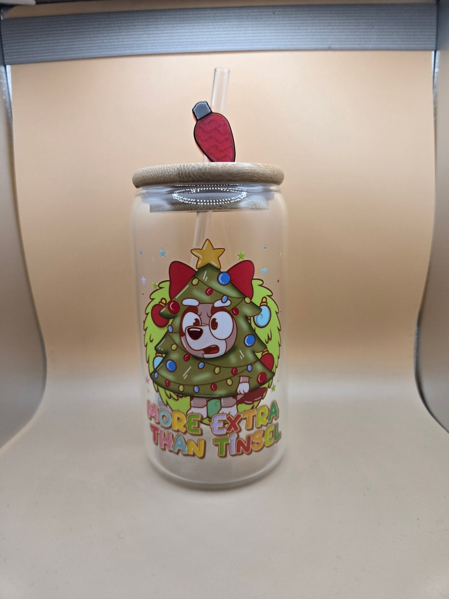 Holiday Bluey with Topper