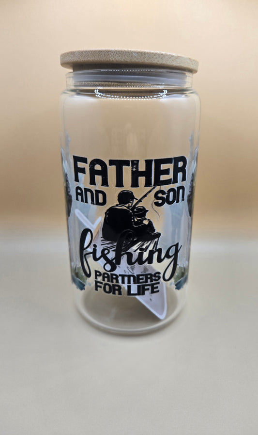Father and Son Fishing