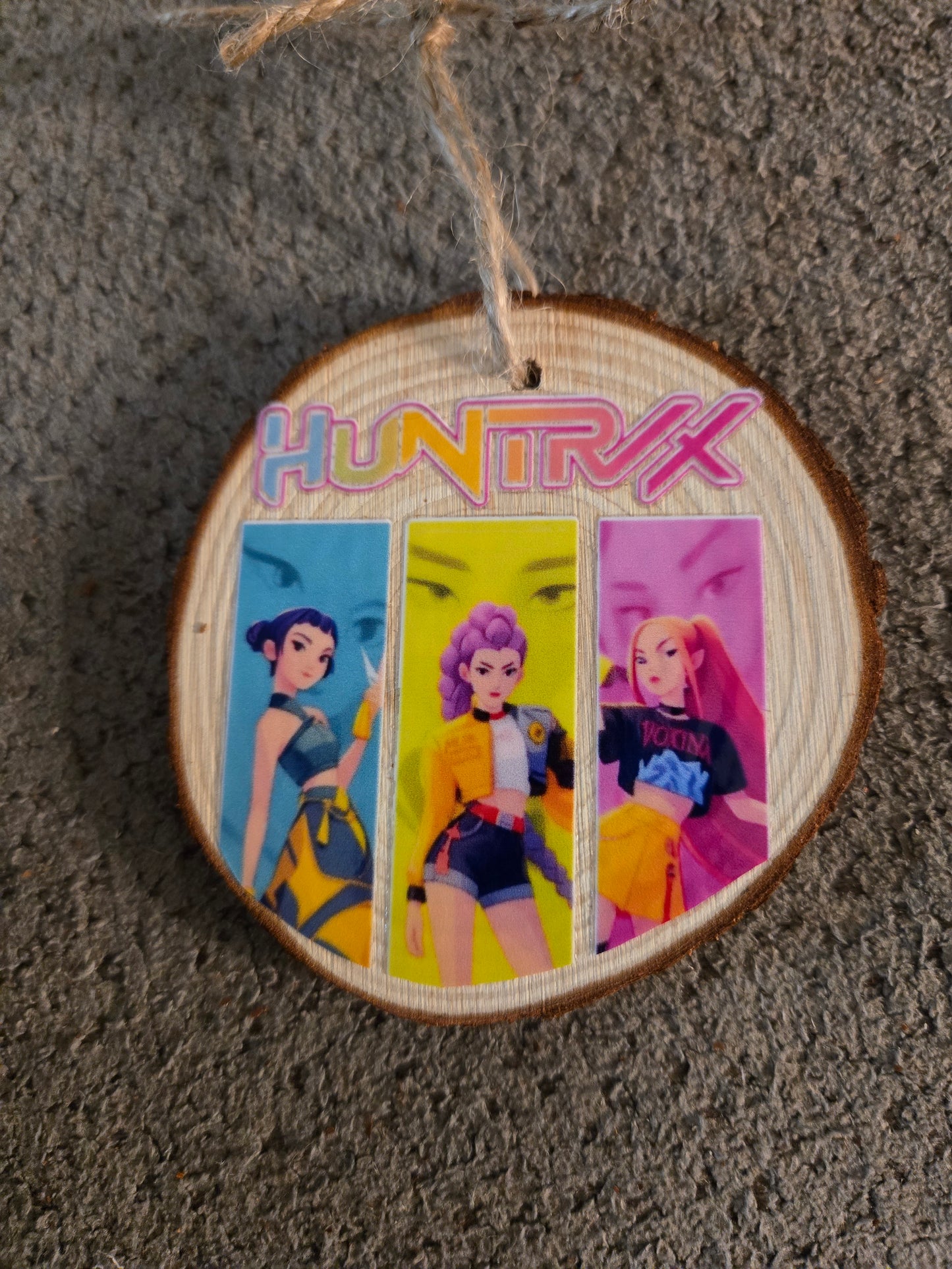 Wooden KPop Ornament