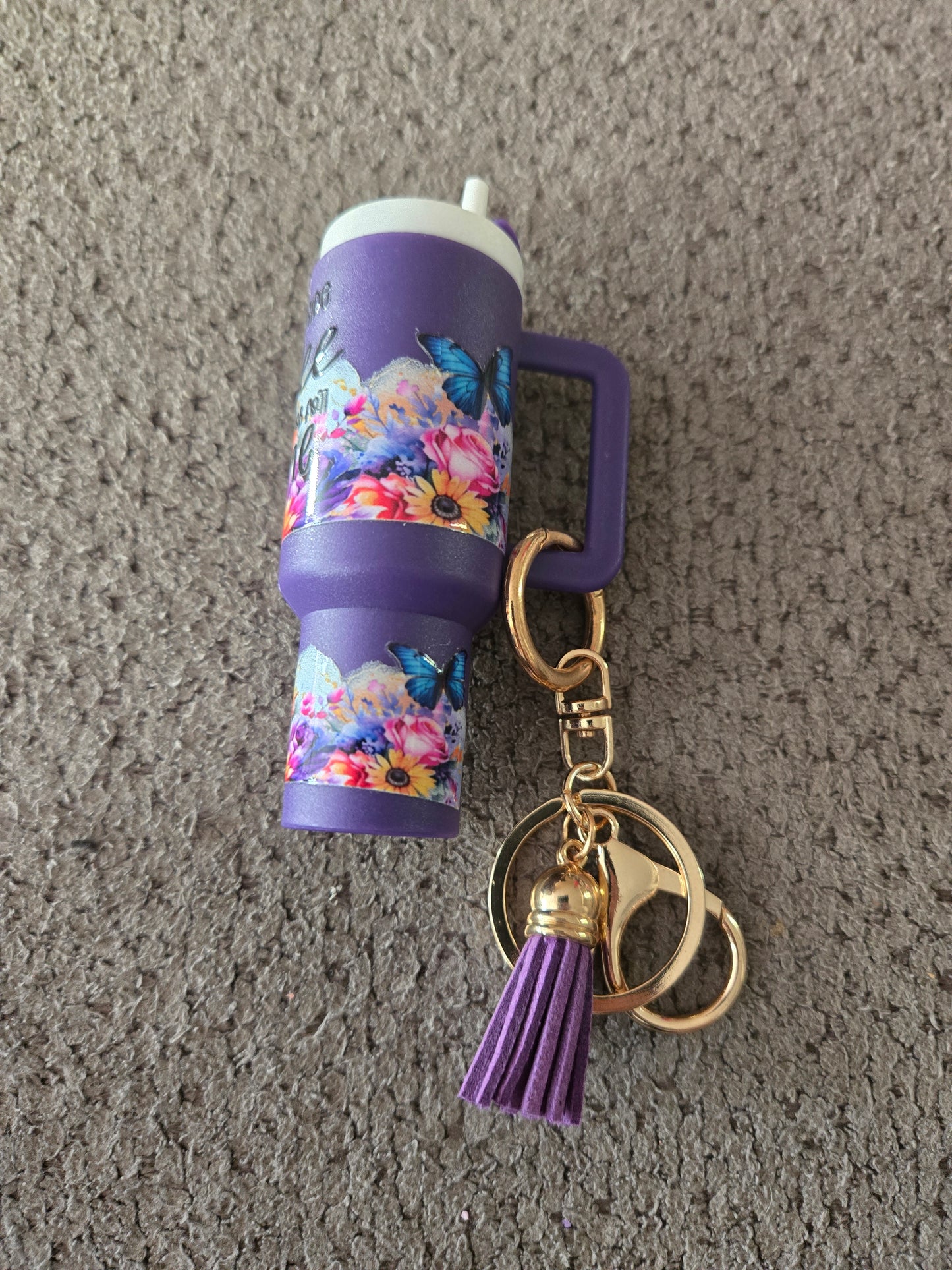 Mini Stanley Keychain Coffee and Wine