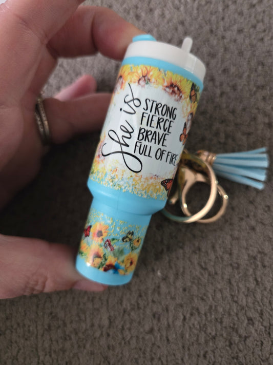 Mini Stanley Keychain She Is..