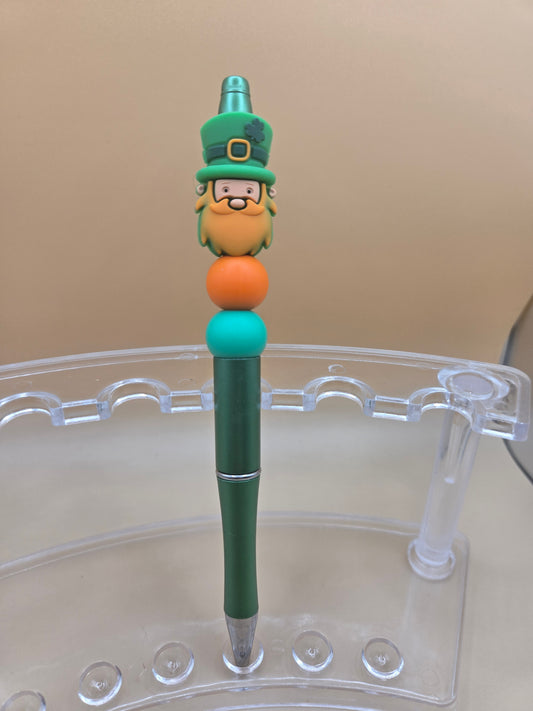 Gnome Beaded Pen 3