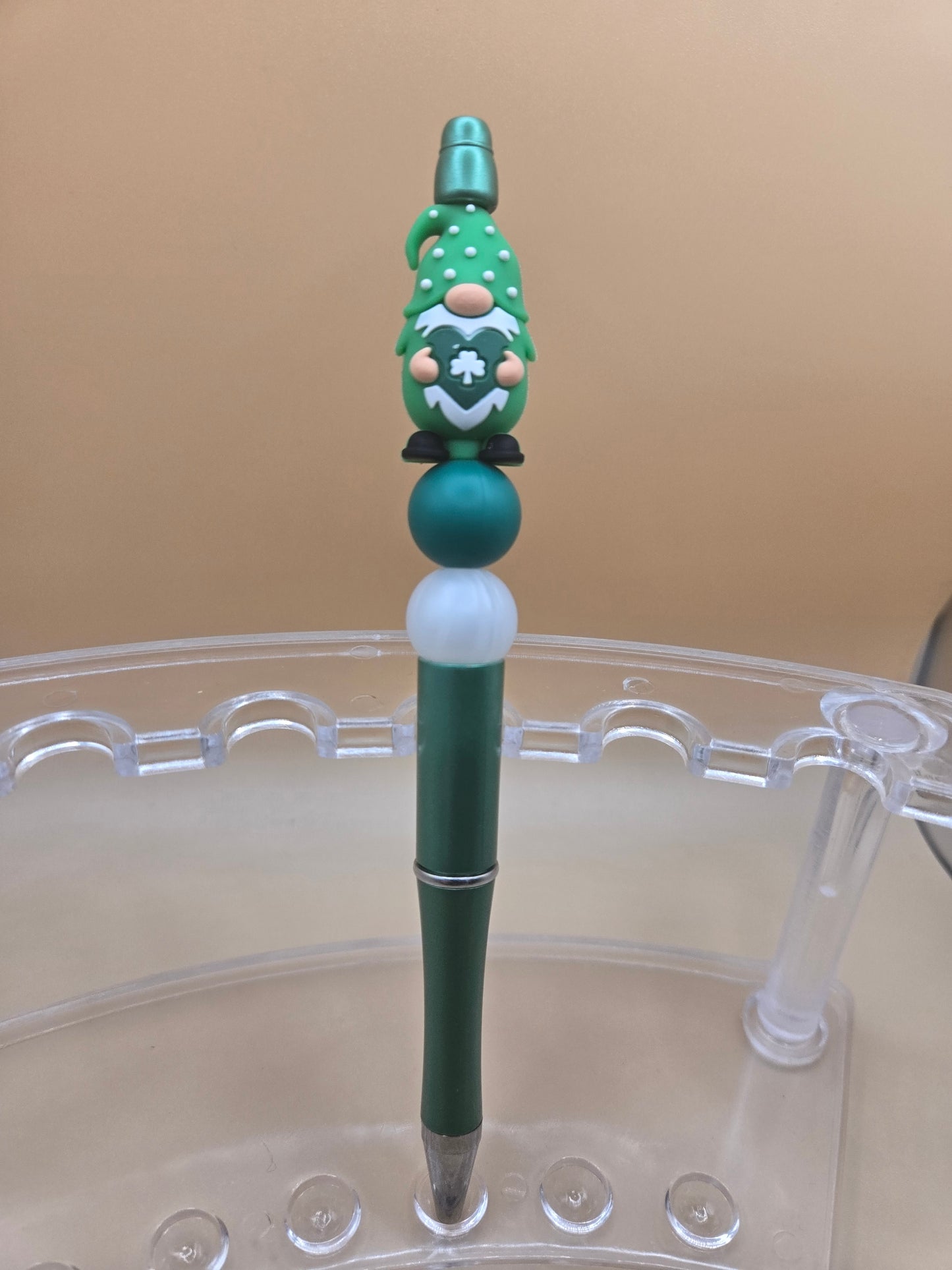 Gnome Beaded Pen 2